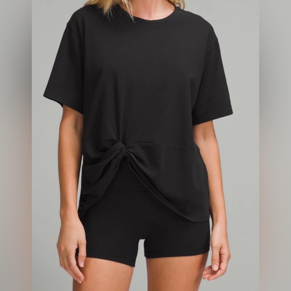 Lululemon Twist-Front Oversized-Fit Tee